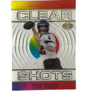 Tom Brady 2021 Panini Illusion Clear Shots #CS-3 | Acetate | NM or better